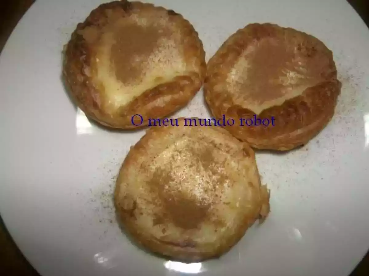 Pastéis de nata (sem natas)
