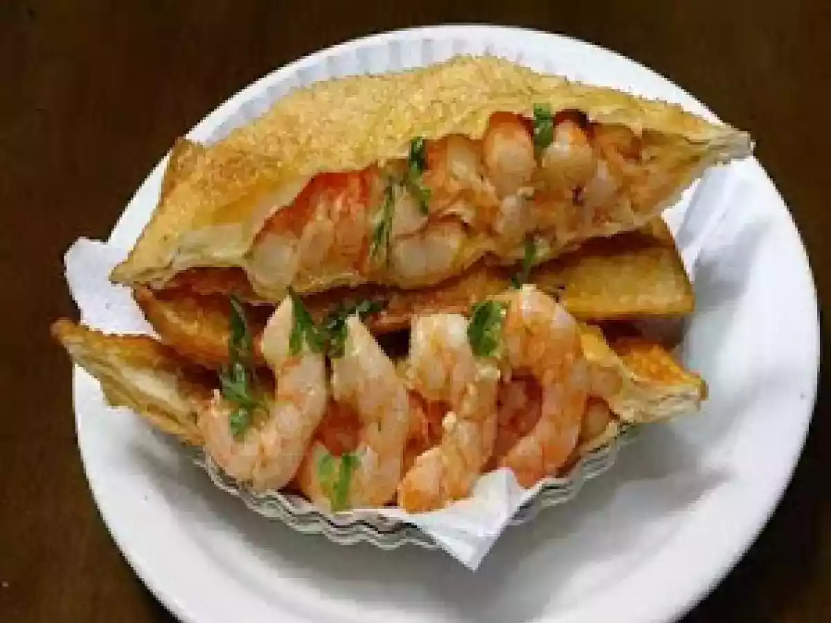 Pastel de Camarão