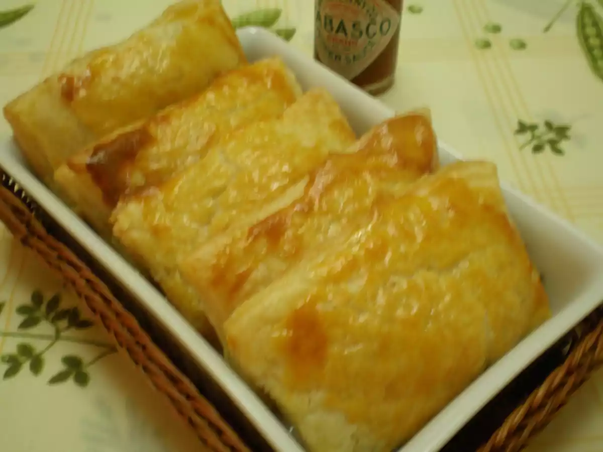 Pastel de Massa folhada com Recheio de Palmito - foto 2