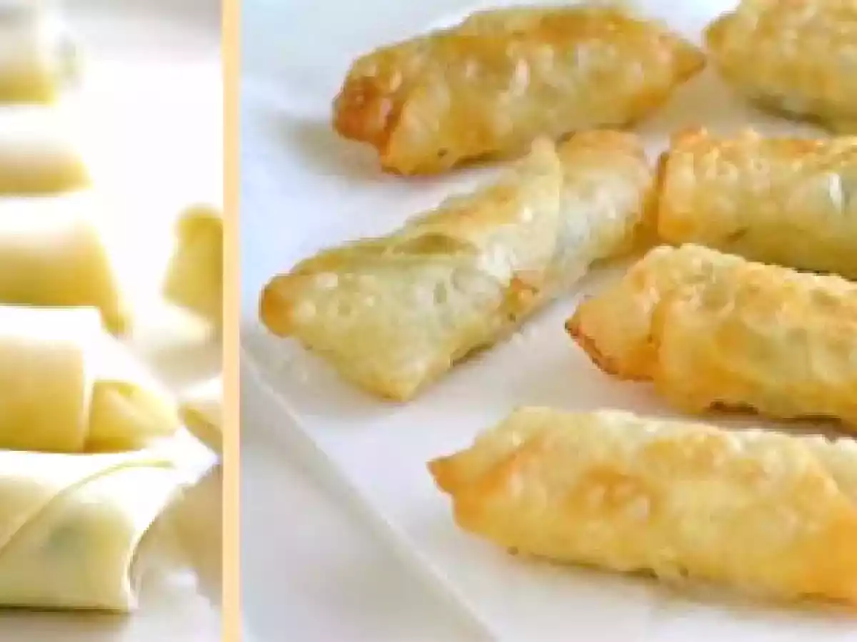 Pastel Enrolado de Provolone