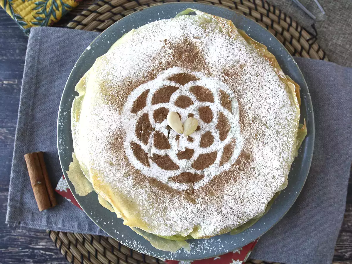 Pastel marroquino de frango (bastilla): crocante, agridoce e cheio de especiarias - foto 2