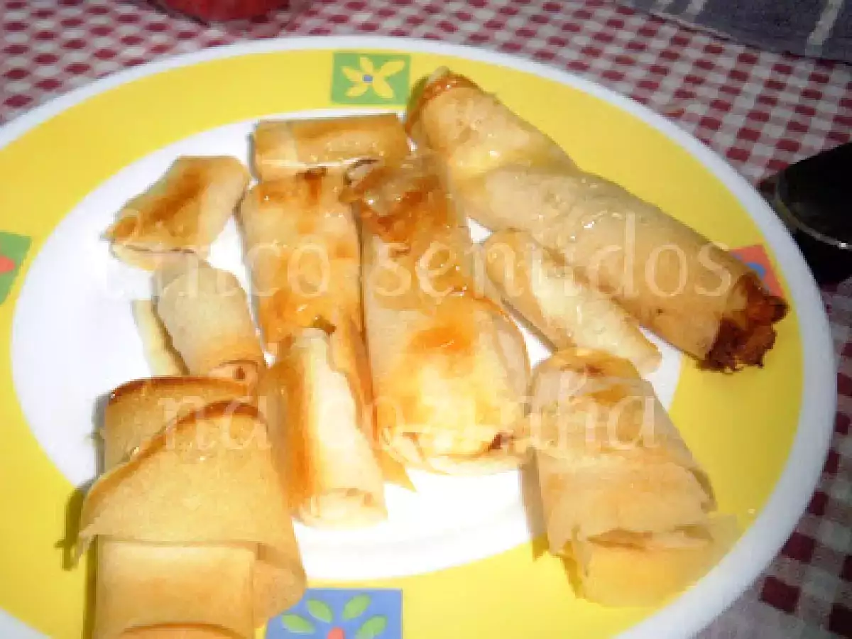 Pastelinhos de queijo de cabra e mel - foto 3