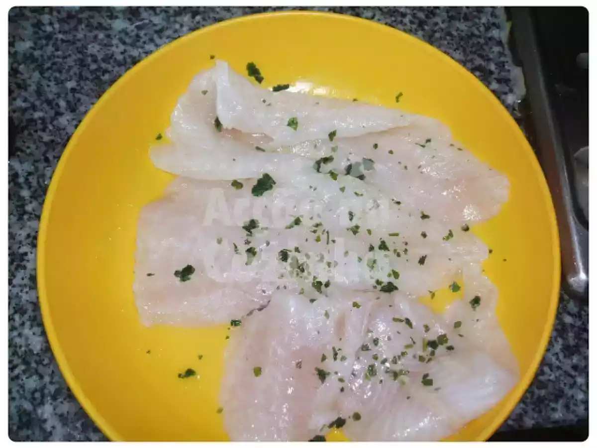 Pataniscas de pescada com legumes - foto 2