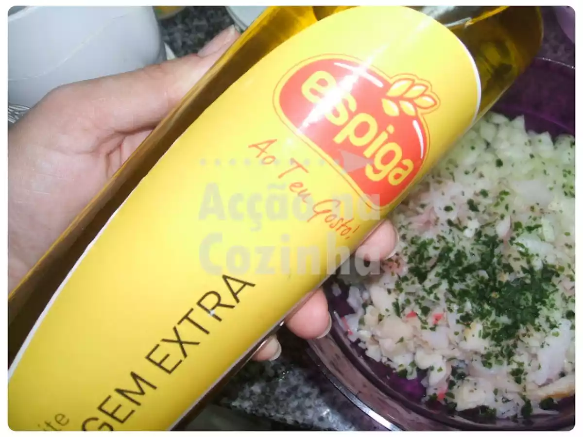 Pataniscas de pescada com legumes - foto 4