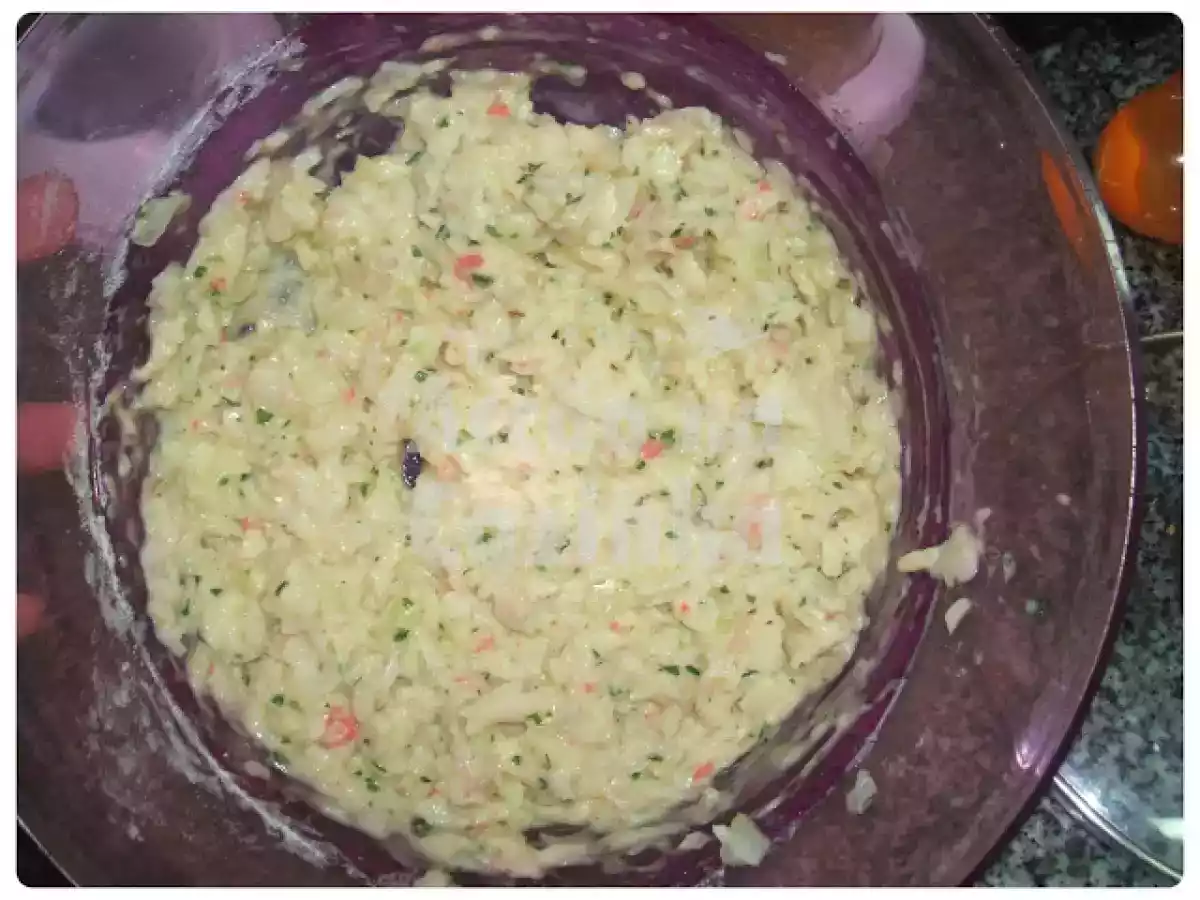 Pataniscas de pescada com legumes - foto 5