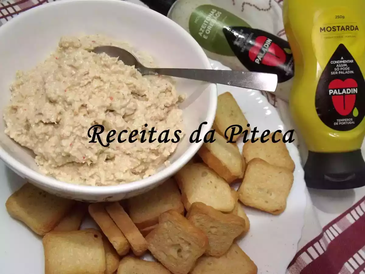 Patê de atum e delícias do mar