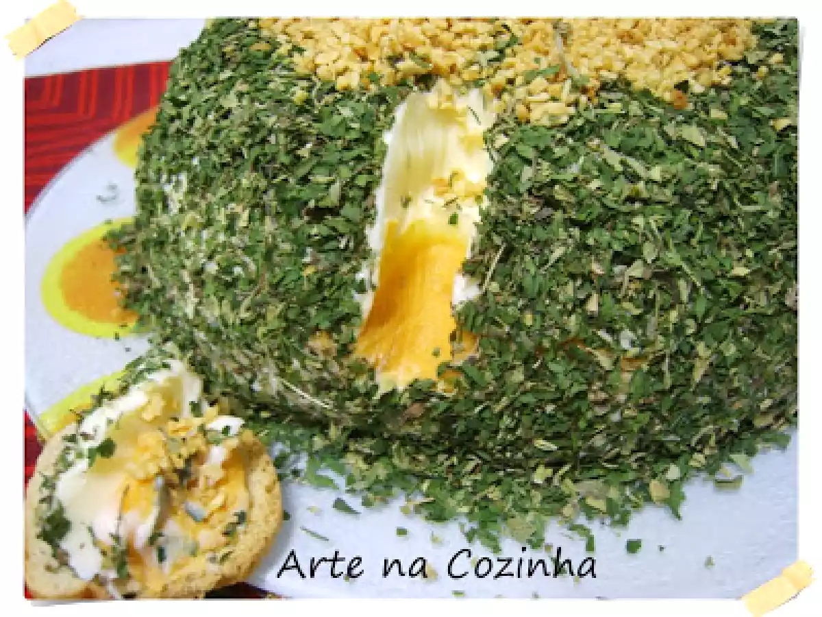Patê de cheddar e catupiry
