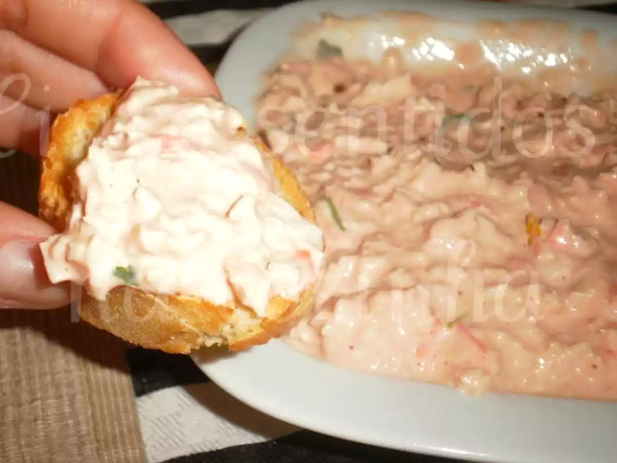 Paté de delicias do mar aromatizado com limão - foto 2