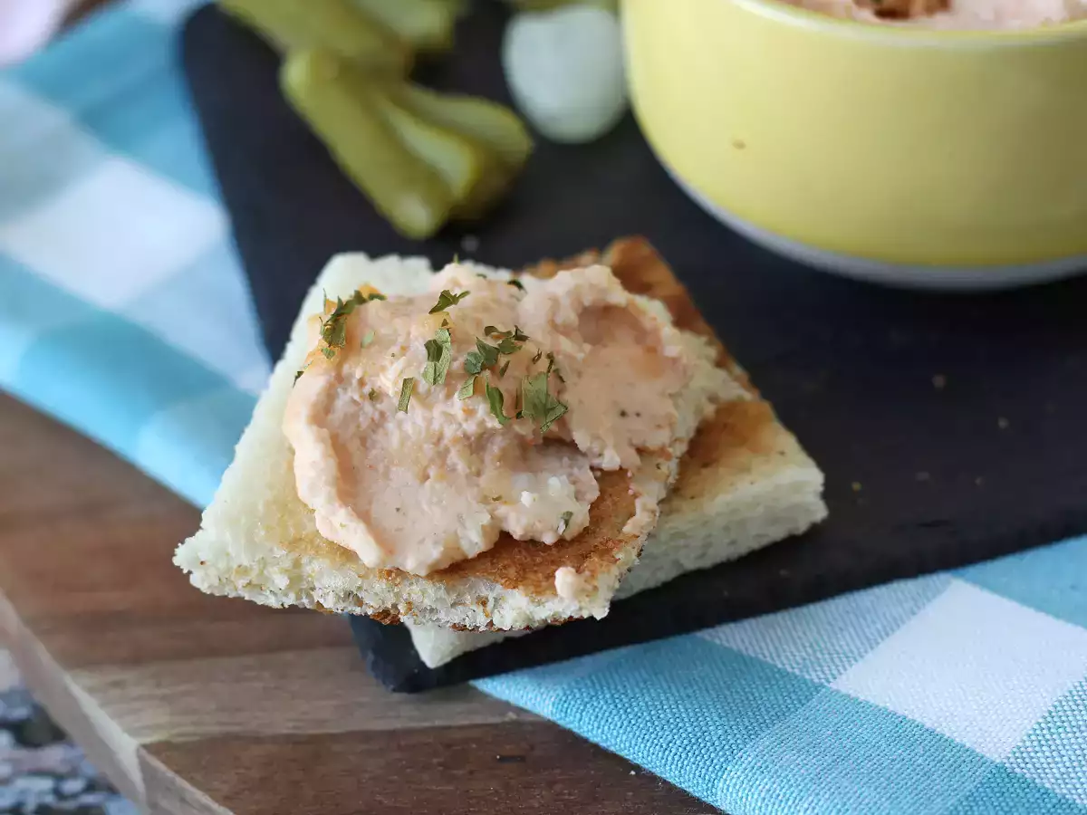 Patê de delícias do mar (surimi): Cremoso e pronto em minutos - foto 4