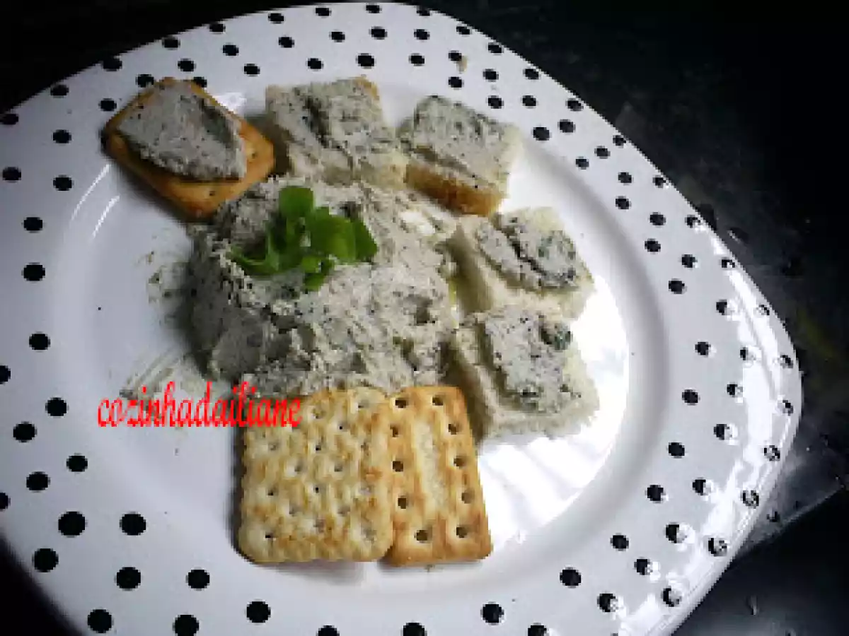 Patê de ricota com azeitonas preta - foto 2