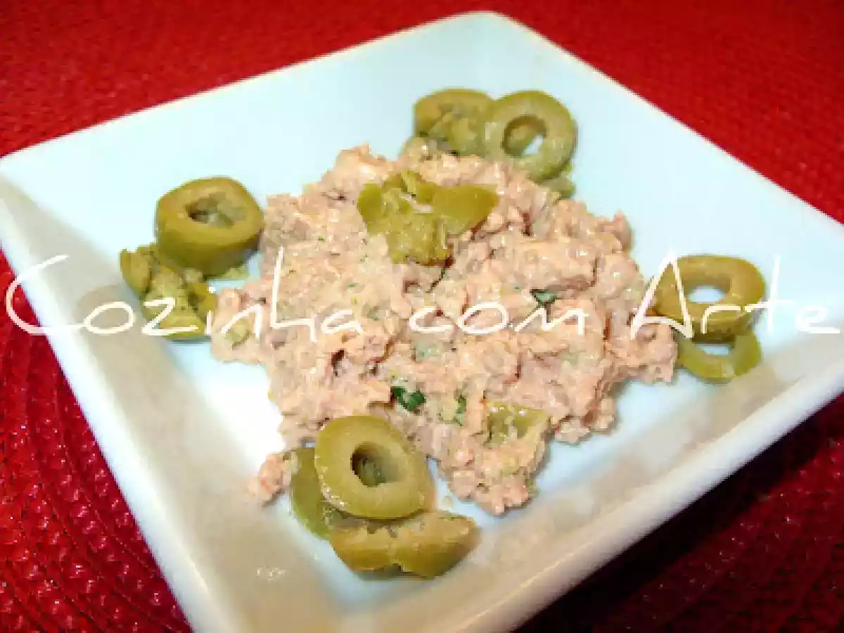 Paté de salsicha com azeitonas verdes - foto 2