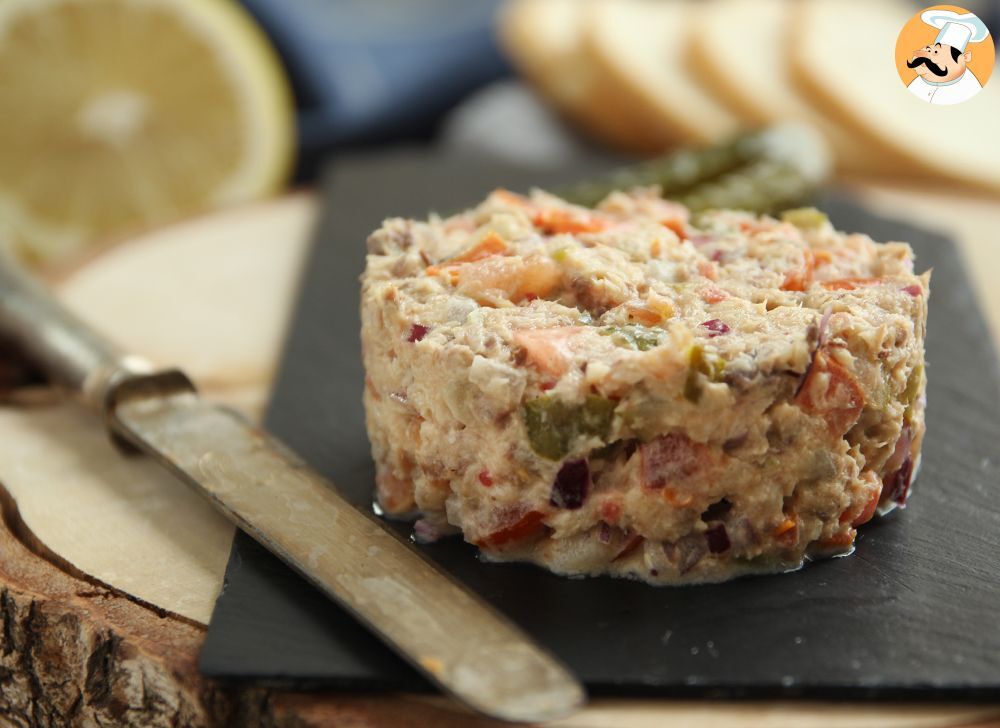 Patê de sardinha (versão gourmet) - Receita Petitchef