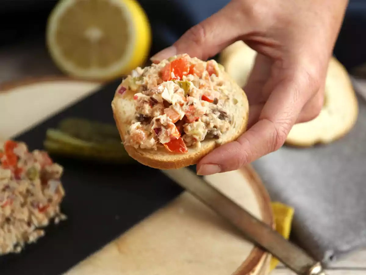 Patê de sardinha (versão gourmet) - foto 4