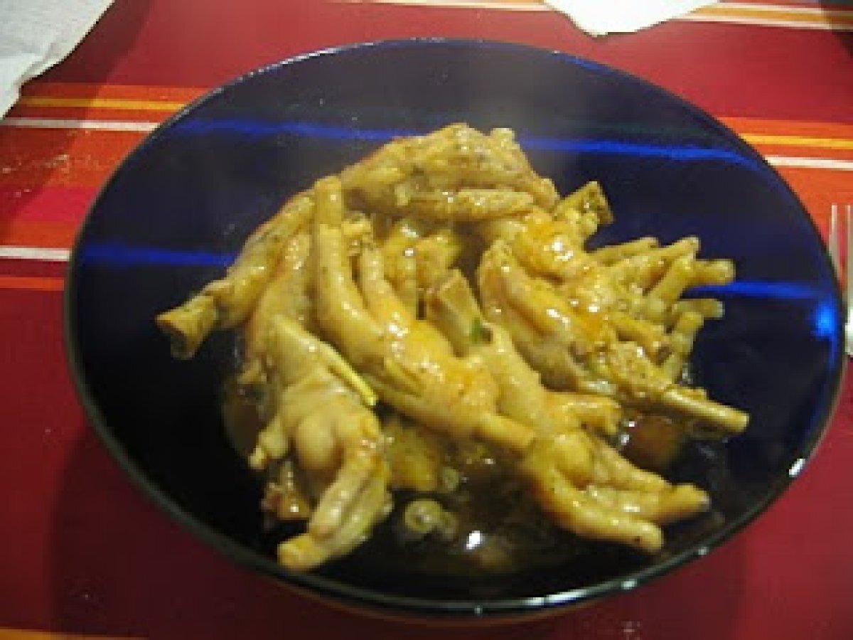 Patinhas de frango