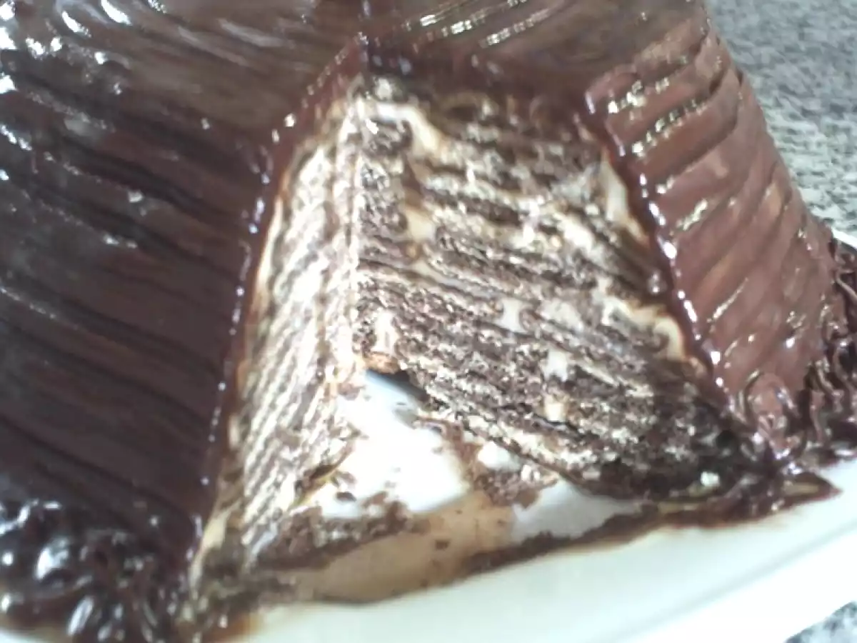 Pavê de chocolate, de desenformar (Izabel) - foto 2