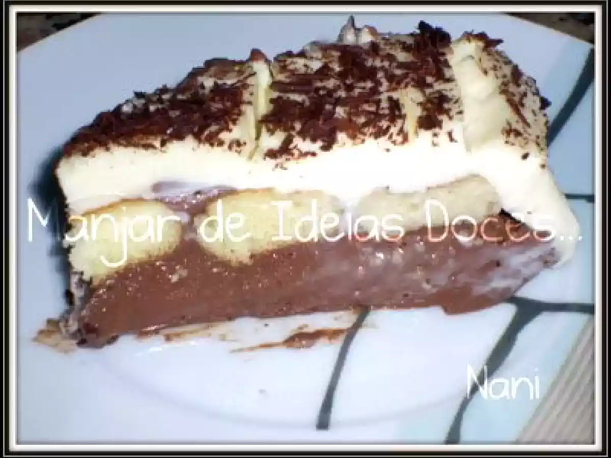 Pavê de Dois Chocolates Preto e Branco - foto 2