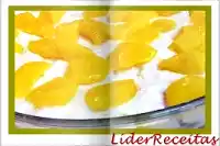 Pavê de pêssego
