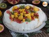 Pavlova exótica - Suspirão de maracujá e romã, foto 2