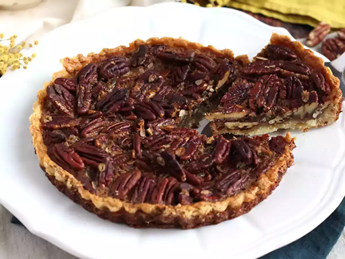 Pecan pie (tarte americana de nozes pecan) - foto 5