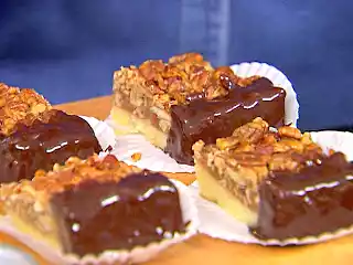 Pecan squares- quadrados de noz pecan