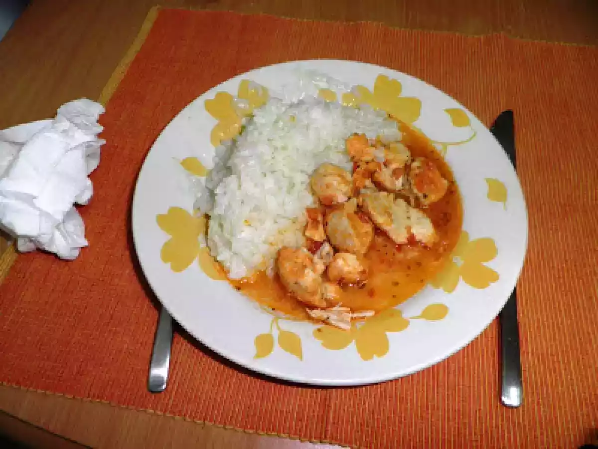 PEITINHOS DE FRANGO EM MOLHO DE TOMATE E ERVAS NA BIMBY COM RISOTTO NA FUSSION COOK