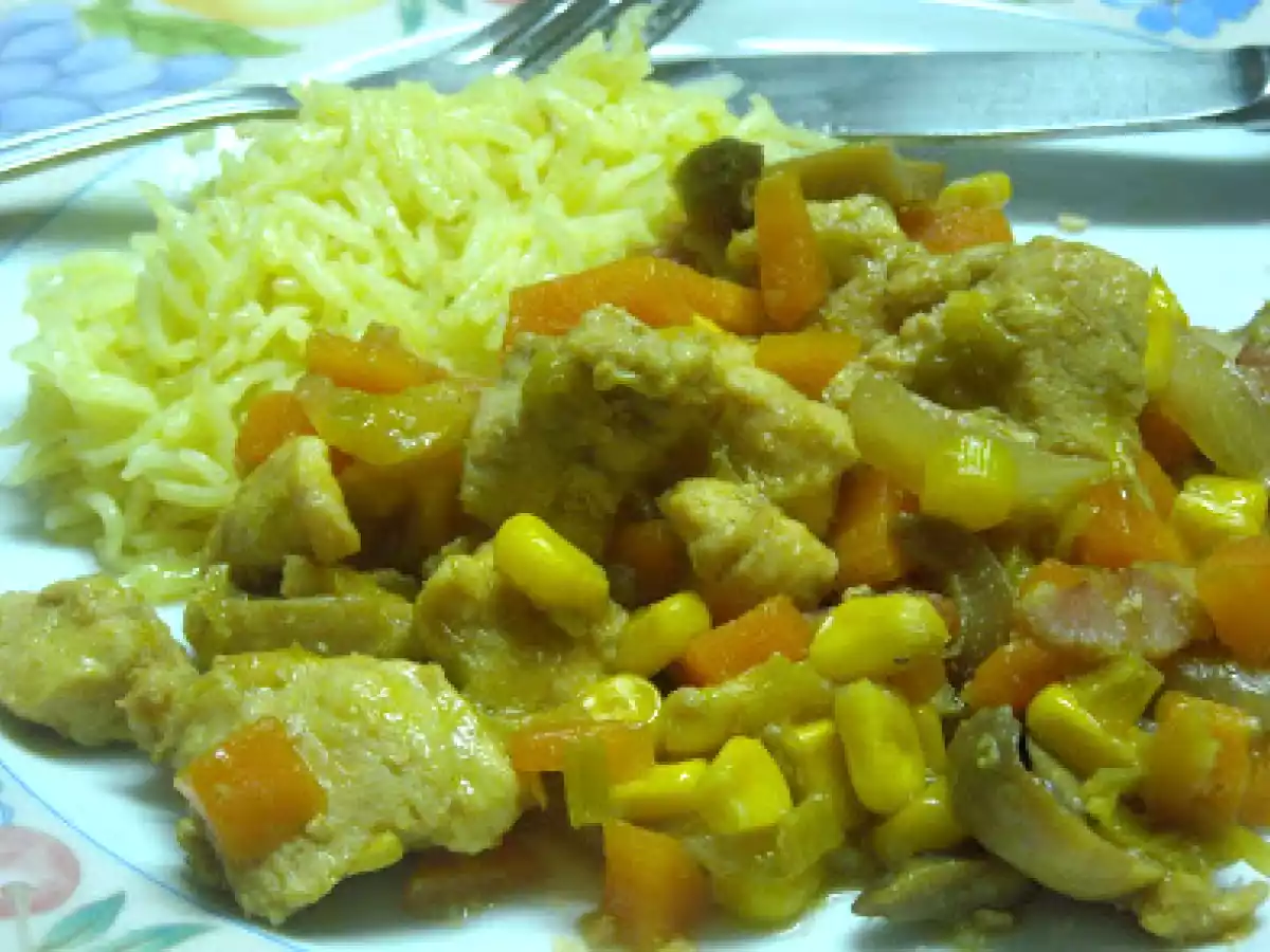 Peito de Frango com Legumes