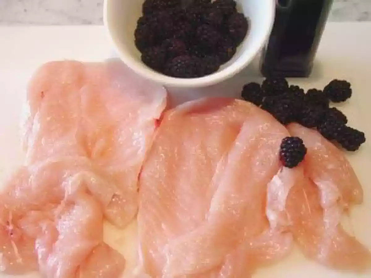 Peito de frango com molho agridoce de framboesas frescas* - foto 2