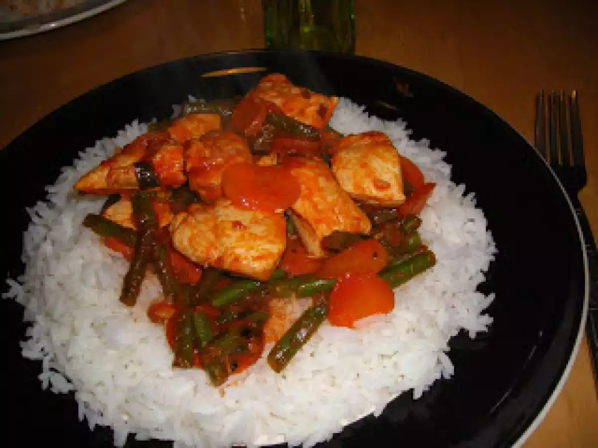 Peito de frango semifrito com limão e arroz - foto 2