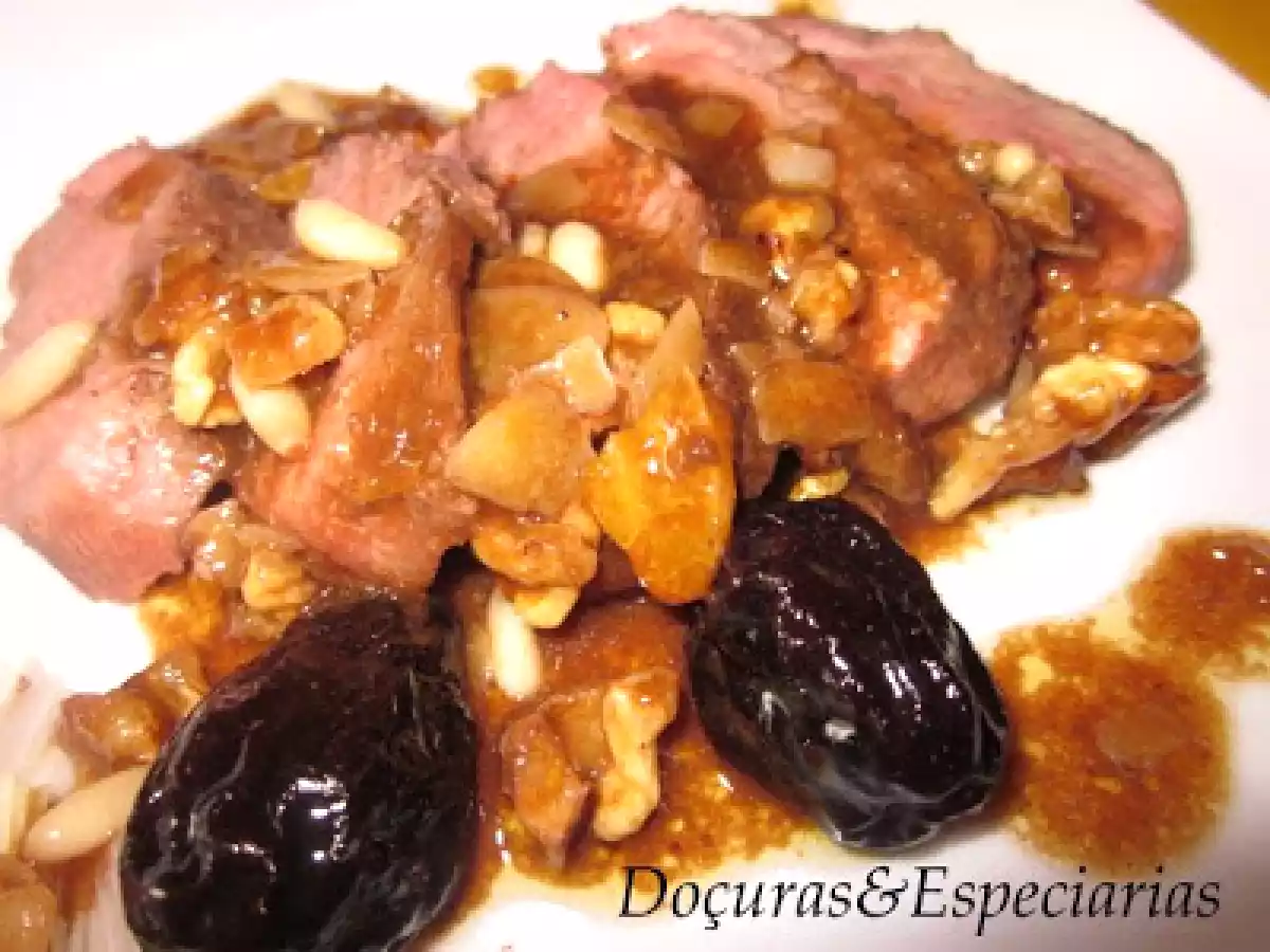 Peito de Pato com Molho de Ostras e Frutos Secos - foto 3