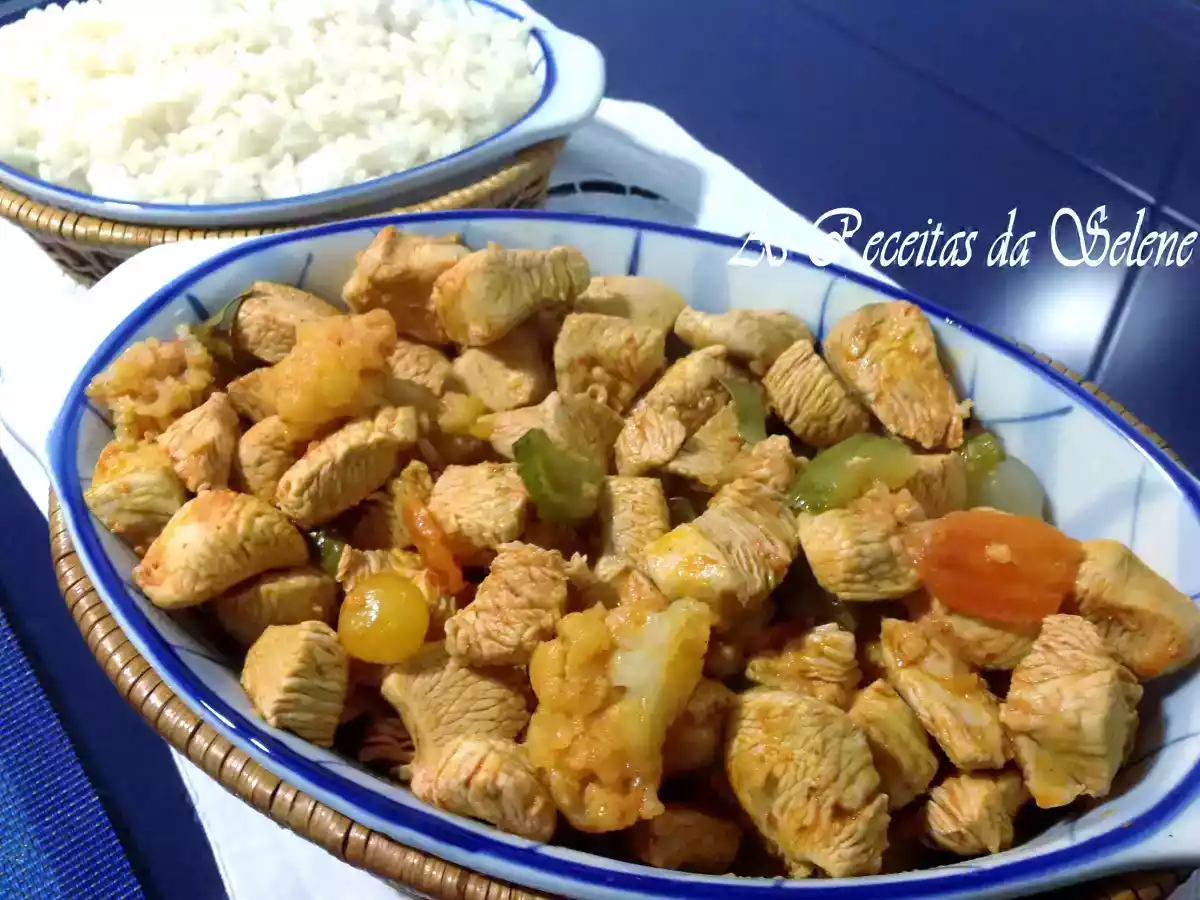 Peito de Perú com Pickles