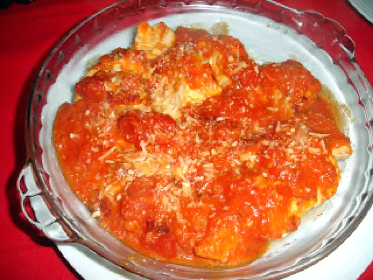 Peitos de Frango Pizzaiola