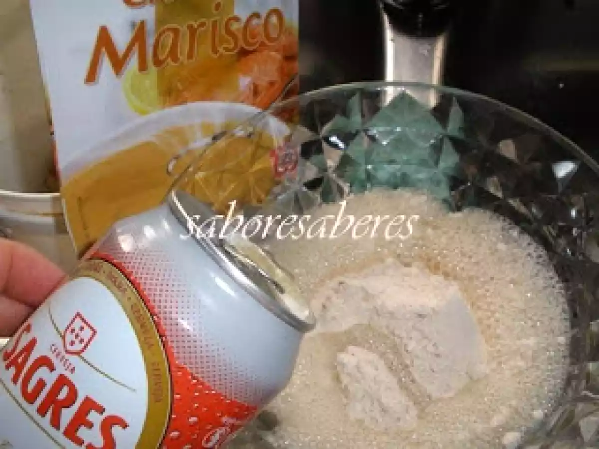 Peixe assado no forno com Creme de Marisco e Cerveja