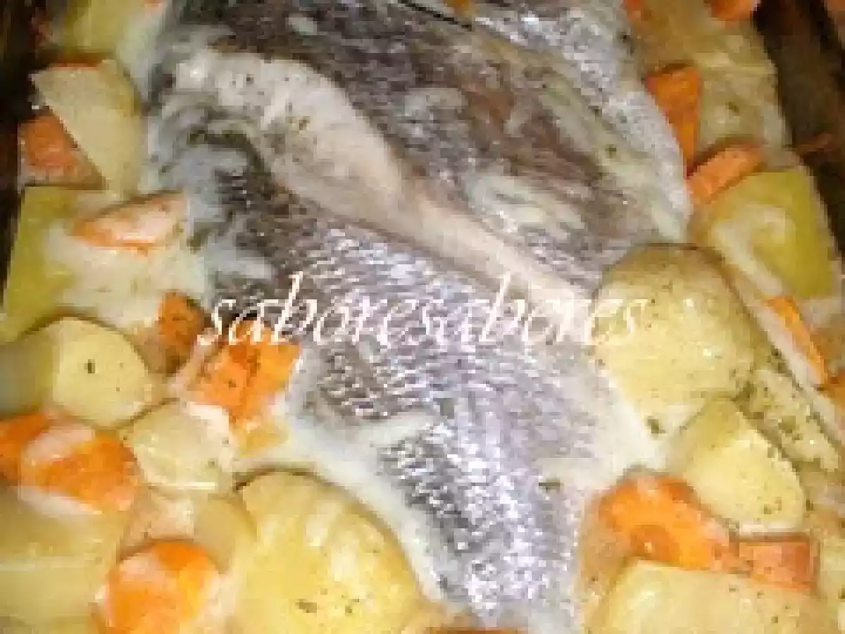 Peixe assado no forno com Creme de Marisco e Cerveja - foto 4