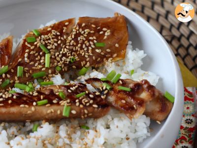 Peixe cavala marinado com shoyu (molho de soja) e mel - foto 5