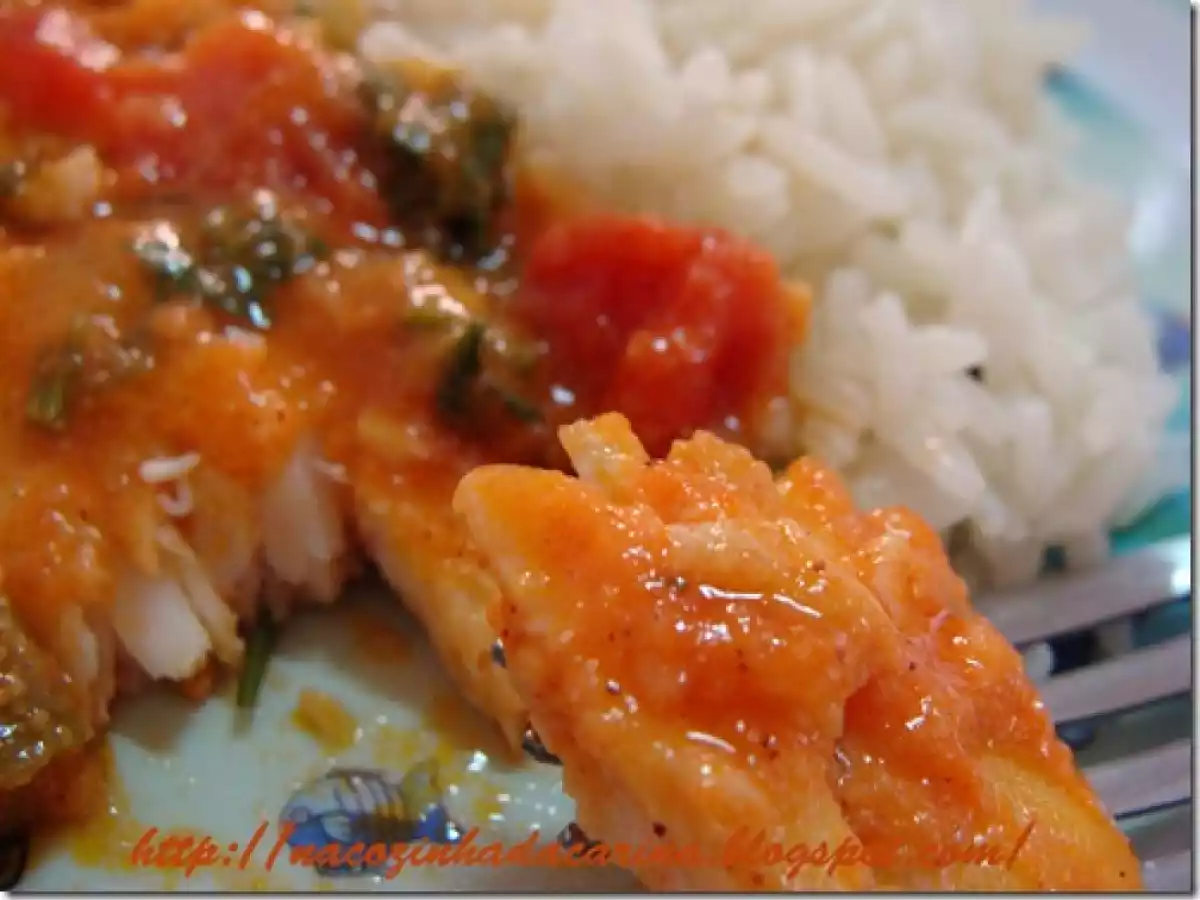 Peixe do Palheta, no leite de coco