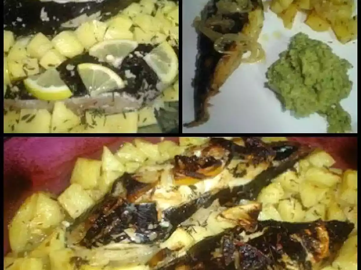 Peixe Espada Preto no forno com Tomilho e Limão