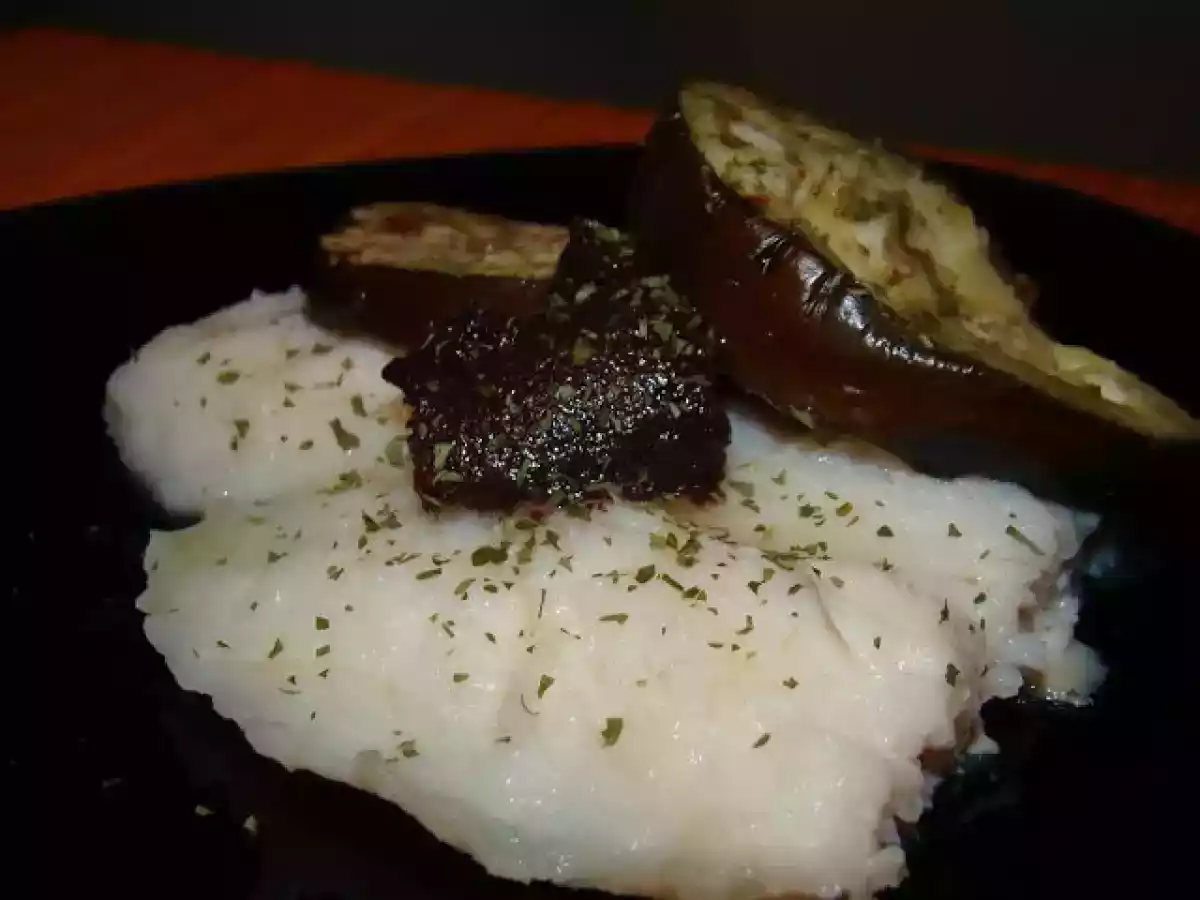 Peixe Gato e Beringela Grelhados com Pasta de Azeitona e Vinagre de Manga Creative - foto 4