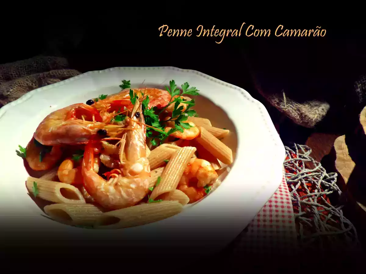Penne Integral Com Camarão - foto 2