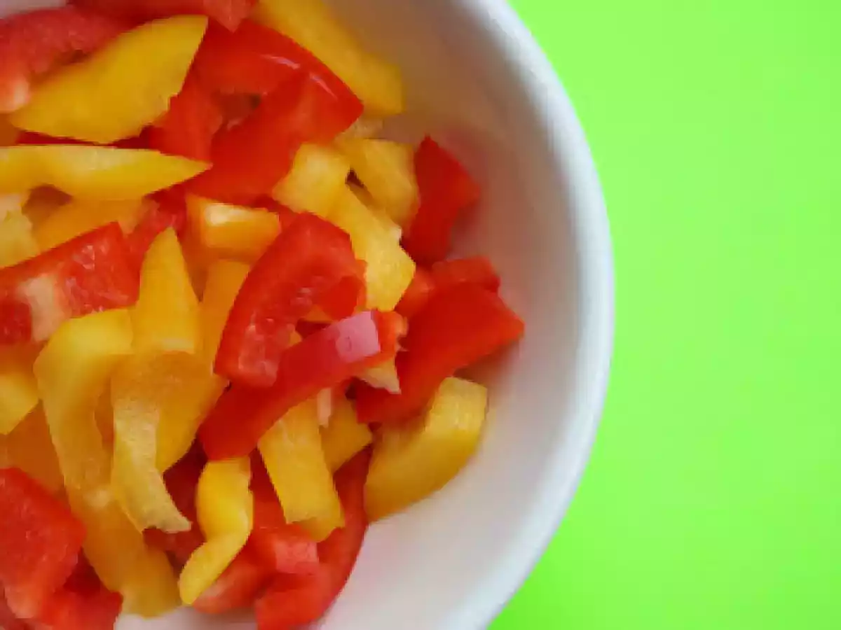 Peperonata - Antepasto de Pimentões