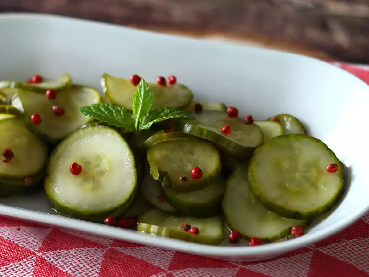 Pepino agridoce, um acompanhamento rápido e saboroso! - foto 5