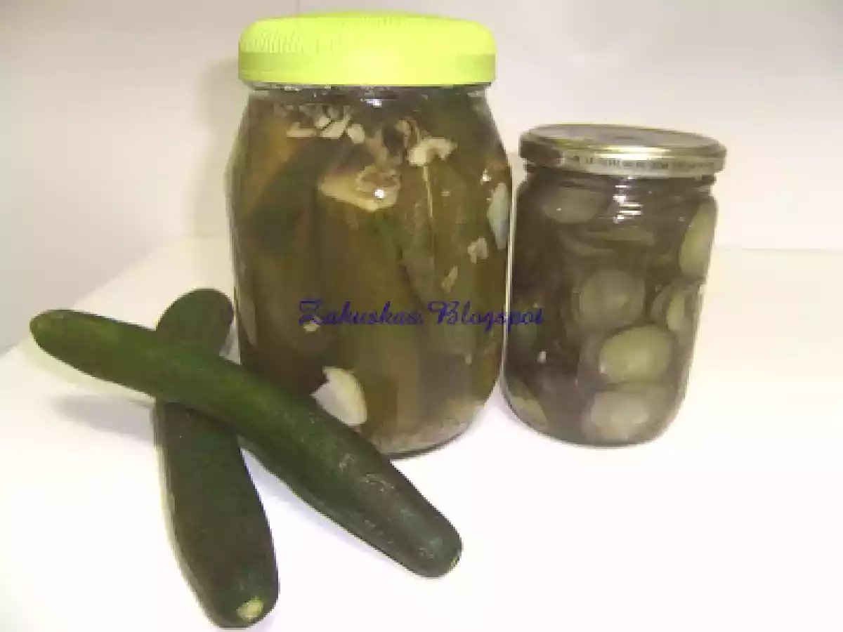Pepinos - Conserva à Moda Russa e Relish