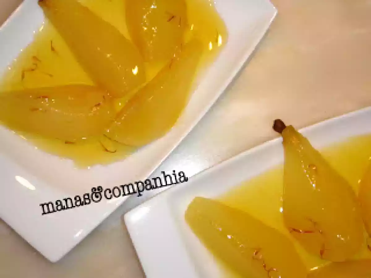Pêras com açafrão (isa) - foto 4