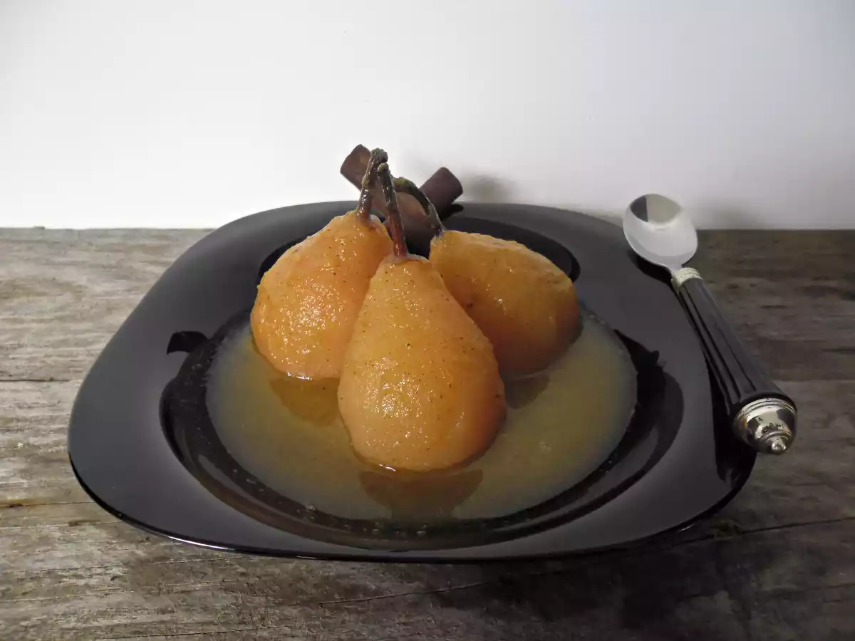 Pêras em chá e especiarias - foto 2