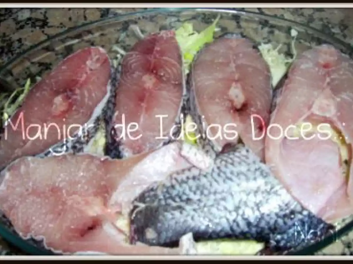 Perca com Legumes no Forno