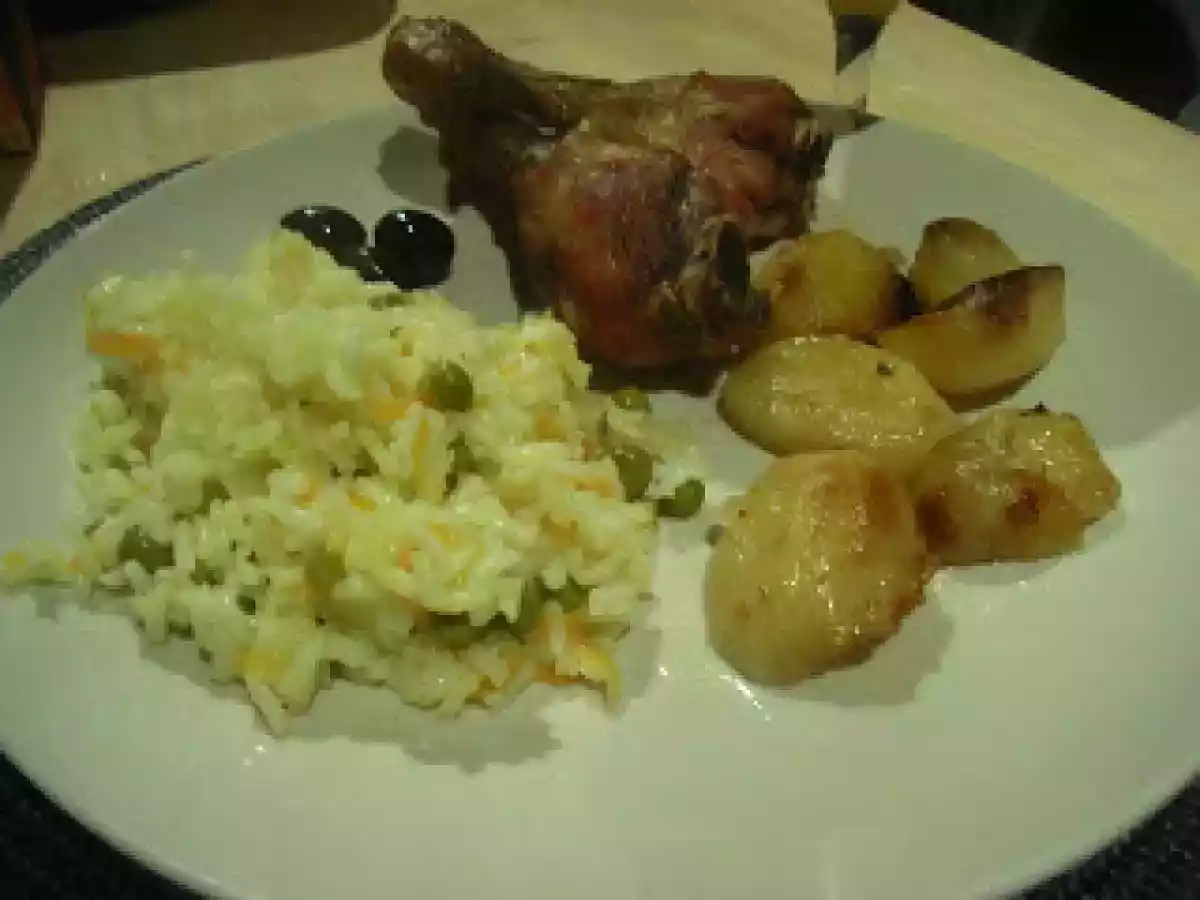 Pernas de frango assadas no forno. - foto 4