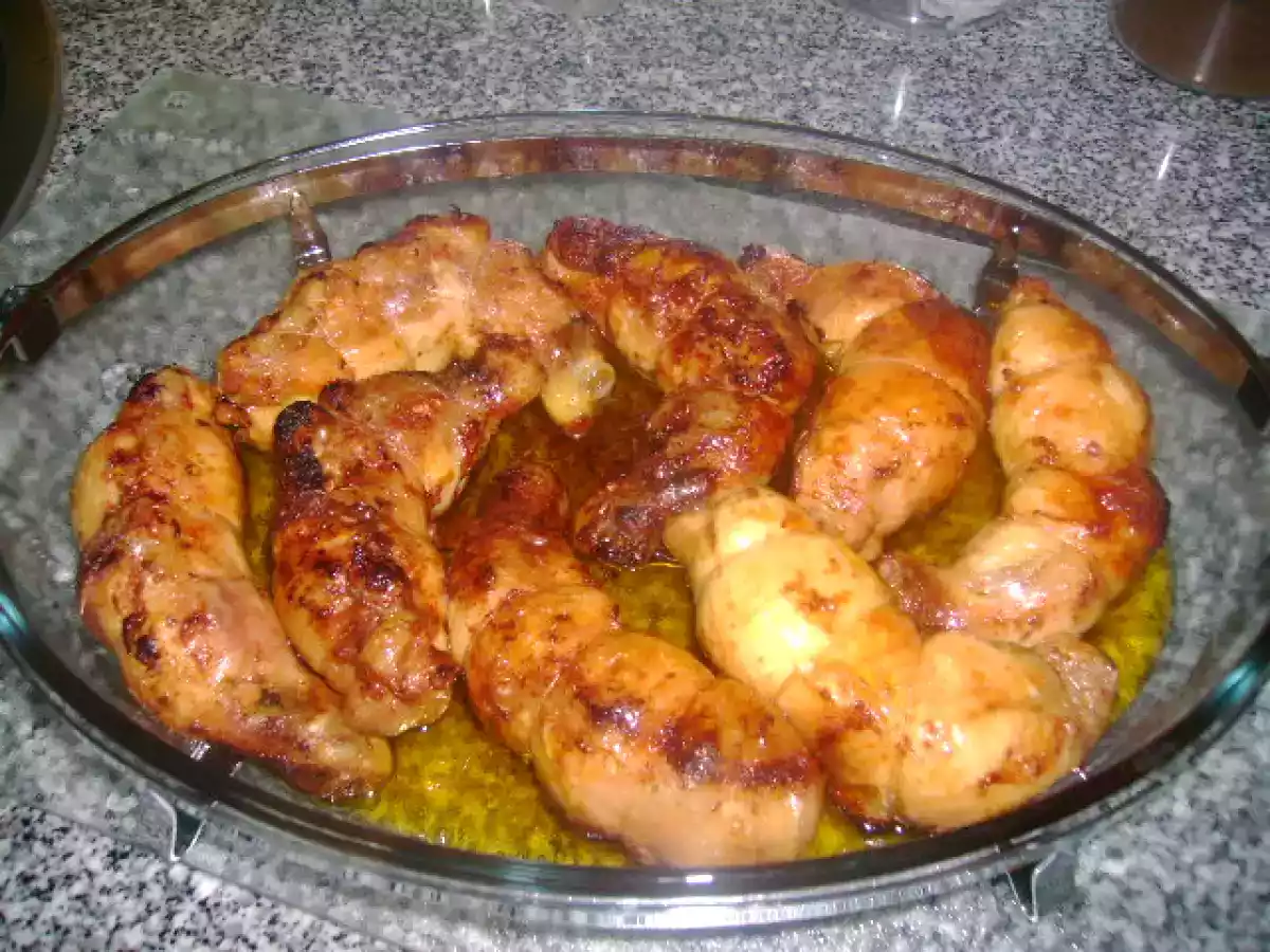 Pernas de frango com farinheira