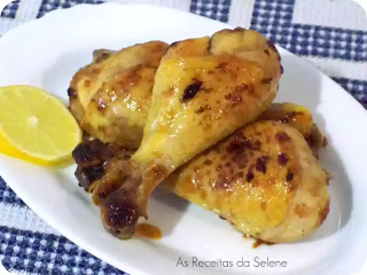 Pernas de Frango com Mel