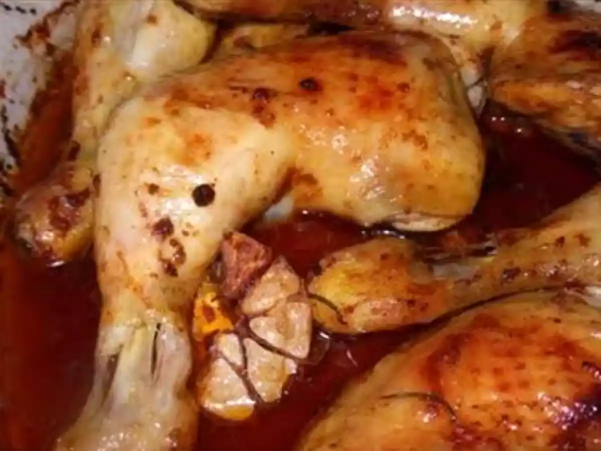 Pernas de Frango no Forno