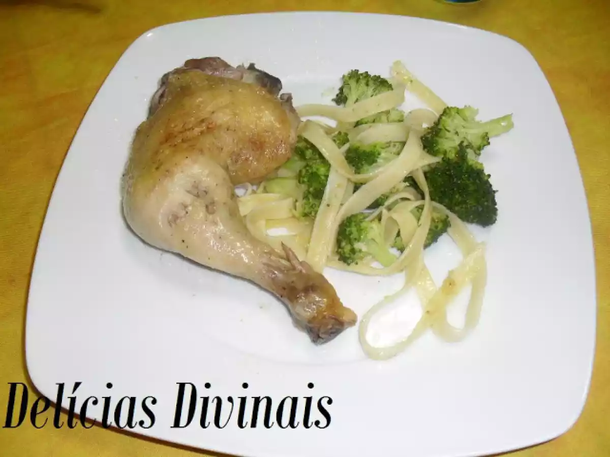 Pernas de Frango no Micro-ondas