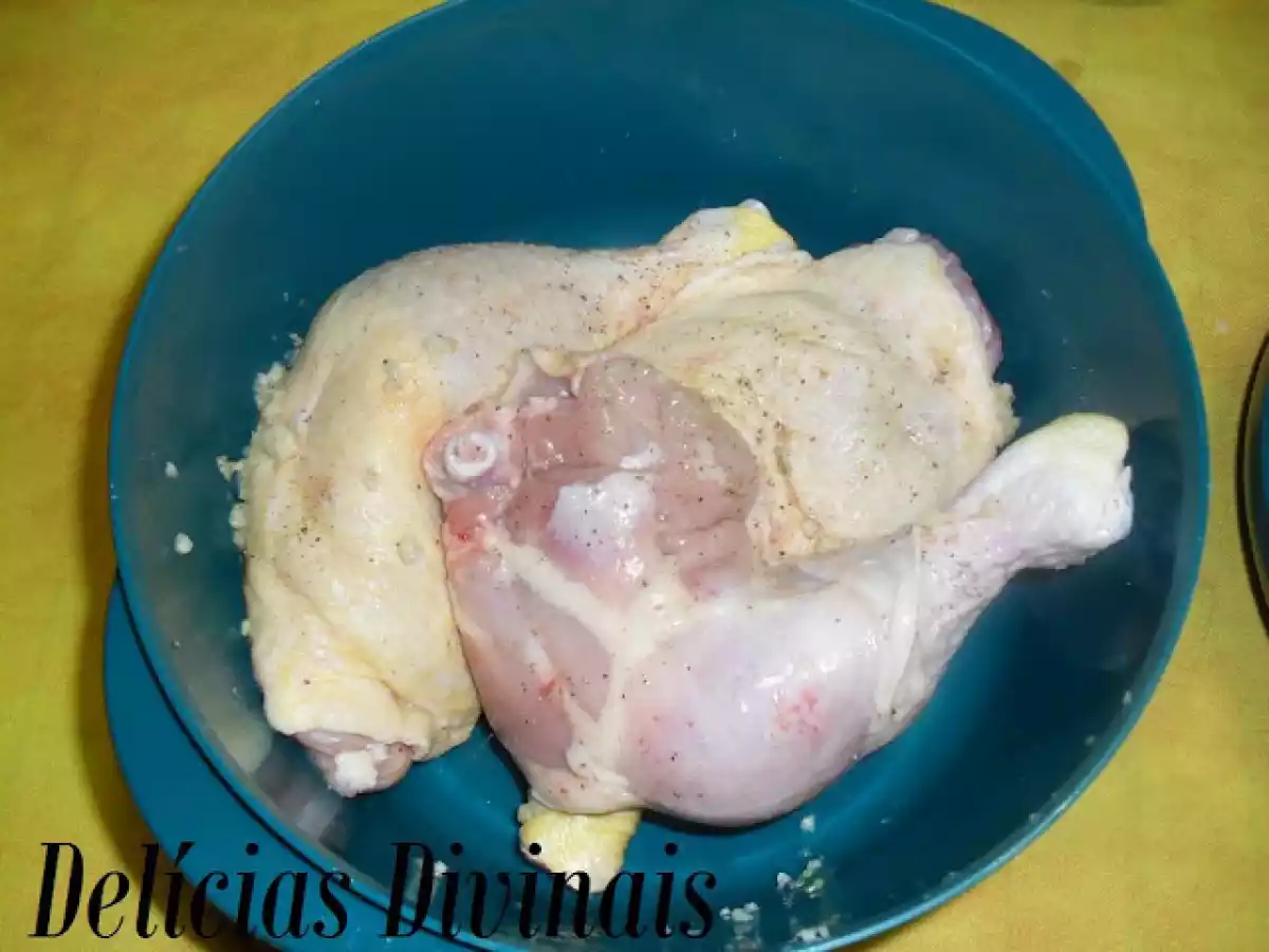 Pernas de Frango no Micro-ondas - foto 3